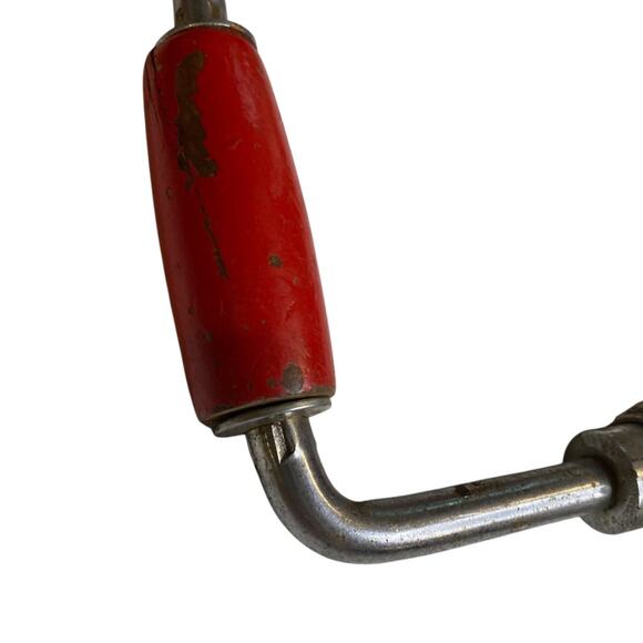 Vintage Hand Drill Lustre Line Products Philadelphia PA Tool 13 Inch - Picture 3 of 5